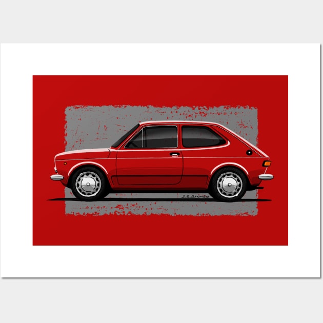 The classic utility car with light background Wall Art by jaagdesign